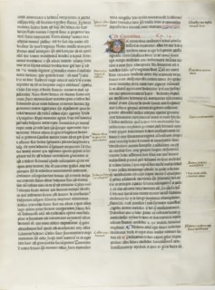 Folio Seven from Burchard of Sion's De locis ac mirabilibus mundi, or an Illuminated Ge..., c. 1460. Creator: Burchard of Mount Sion.