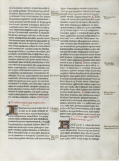 Folio Five from Burchard of Sion's De locis ac mirabilibus mundi, or an Illuminated Geo..., c. 1460. Creator: Burchard of Mount Sion.