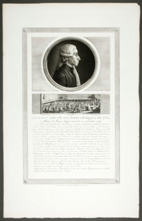 J. S. Bailly, Deputy States General, from Tableaux historiques de la Révolution Franç..., 1798–1804. Creator: Charles Francois Gabriel Levachez.