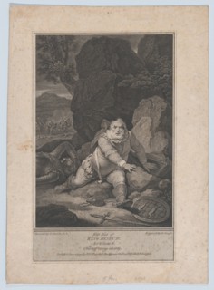 Falstaff Rising Slowly (Shakespeare, First Part of King Henry IV, Act 5, Scene 4), June 4, 1794.