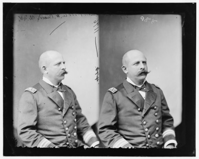 Paymaster Albert W. Bacon, U.S.N., 1865-1880. U.S.N. [US Navy], between 1865 and 1880.