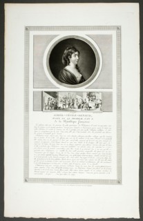 Aimée-Cécile-Renaud, from Tableaux historiques de la Révolution Française, 1798–1804.