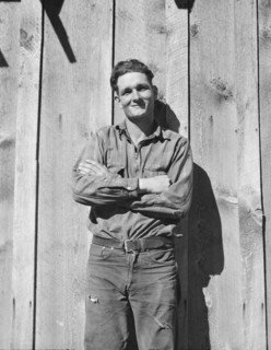 One of the thirty-six members of the Ola self-help sawmill co-op. Gem County, Idaho.