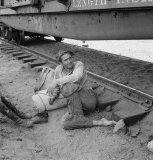 His family traveled with him on the freights. Washington, Toppenish, Yakima Valley.
