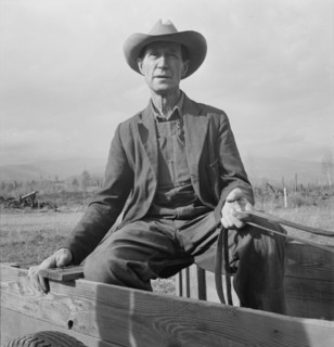 Was Nebraska farmer, now developing land in cut-over area. Bonner County, Idaho.