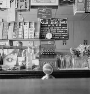 Western Washington, Lewis County, Vader. Across the counter is Ghost Town Cafe.