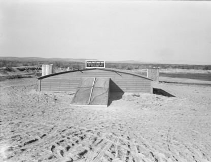 Friends basement church built May, 1939. Dead Ox Flat, Malheur County, Oregon.