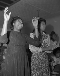 Washington, D.C. Members of the congregation of the Church of God in Christ.