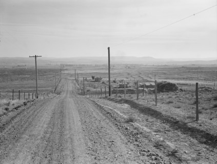 Owyhee project landscape. East Bench, west of Vale, Malheur County, Oregon.