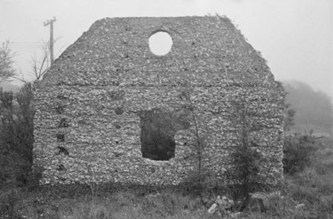 Tabby construction. Ruins of supposed Spanish mission, St. Marys, Georgia.