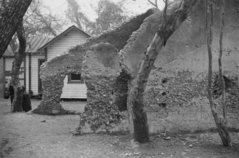 Ruins of supposed Spanish mission. Tabby construction. St. Marys, Georgia.