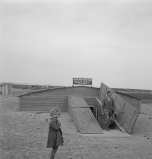 Congregation leaving after services. Dead Ox Flat, Malheur County, Oregon.