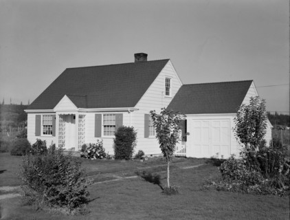 Washington, Cowlitz County, Longview. Home on Longview homestead project.