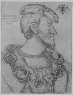 Portrait of the Holy Roman Emperor Charles V facing right, ca. 1520-1540.