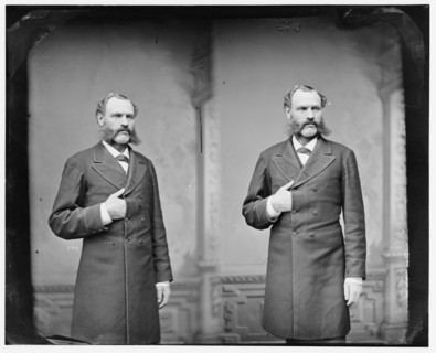 Colonel J.T. Quinn, 1865-1880. Quinn, Col. J.T., between 1865 and 1880.