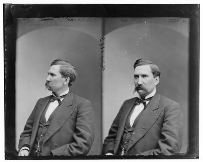 Brown, Hon. W.L., M.C. [Member of Congress?], between 1865 and 1880.