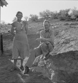 Mr. and Mrs. Sam Cates, Cow Hollow farmers. Malheur County, Oregon.