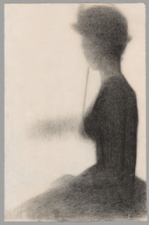 Seated Woman with a Parasol (study for La Grande Jatte), 1884/85.
