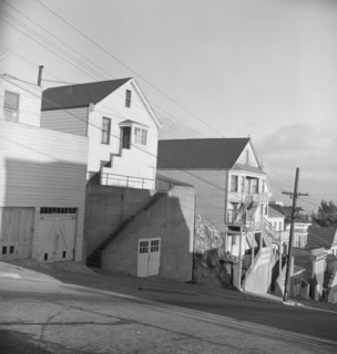 Architecture in the Potrero district. San Francisco, California.