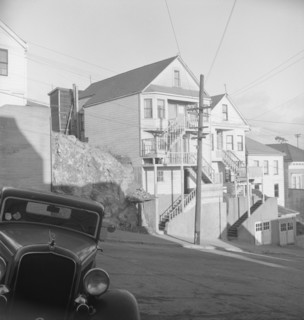 Architecture in the Potrero district. San Francisco, California.