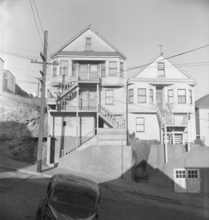 Architecture in the Potrero district. San Francisco, California.