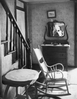 Interior of unemployed man's house. Morgantown, West Virginia.