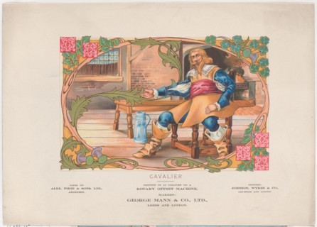 Trade Card for George Mann & Co., Ltd., Offset Printers, 1910.