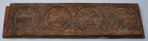 Architectural Fragment with Relief Carving, 5th-6th century.