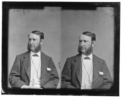Hardenburgh, Hon. G.A. of New Jersey, between 1865 and 1880.