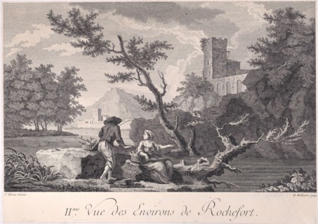 Second View of the Surroundings of Rochefort, ca. 1750-1800.