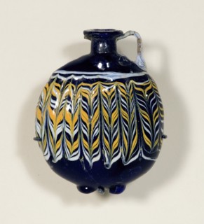 Lentoid Aryballos (Container for Oil), 4th-3rd century BCE.
