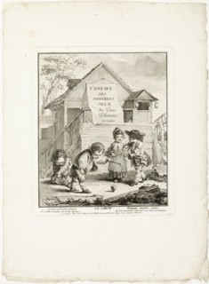Horse Shoes, from The Games of the Urchins of Paris, 1770.