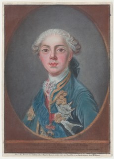 Louis-Stanislas-Xavier de France, Comte de Provence, 1771.