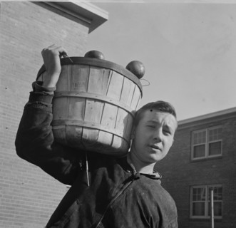 Washington, D.C. Young huckster in the Southwest section.