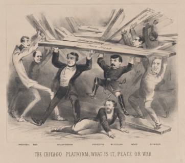 The Chicago Platform, What is It, Peace or War, ca. 1864.