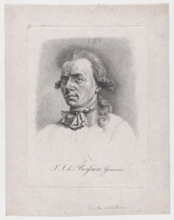 Portrait of Jean-Jacques de Boissieu, early 19th century.