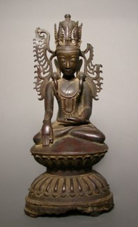 Jeweled and Crowned Buddha (Jambupati), c. 17th century.