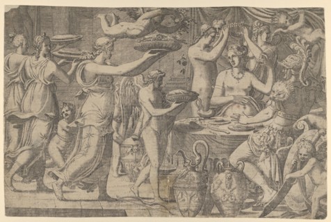 Mars and Venus Served by Cupid and the Graces, 1545-50.