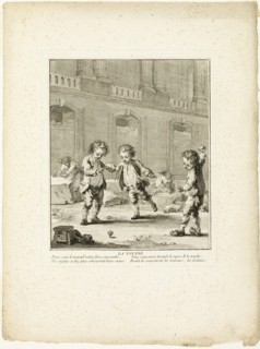 The Top, from The Games of the Urchins of Paris, 1770.