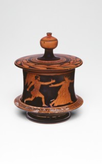 Pyxis (Container for Personal Objects), 450-440 BCE.