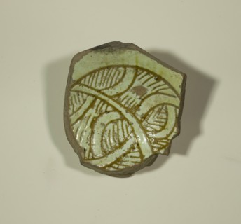 Fragment from the Base of a Bowl, 13th-14th century.