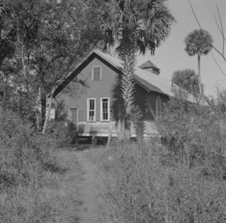 Daytona Beach, Florida. Church in the Negro section.