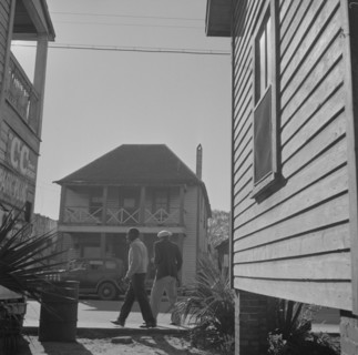 Daytona Beach, Florida. Scene in the Negro section.