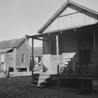Daytona Beach, Florida. Scene in the Negro section.