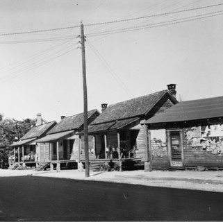 Daytona Beach, Florida. Homes in the Negro section.