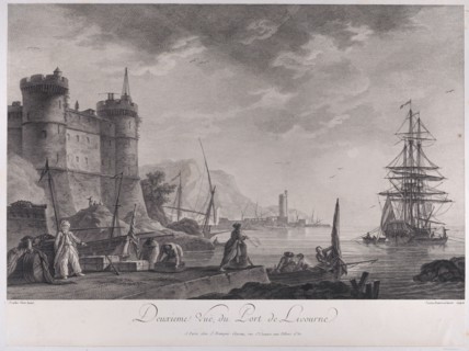 Second View of the Port of Livourne, ca. 1750-1800.