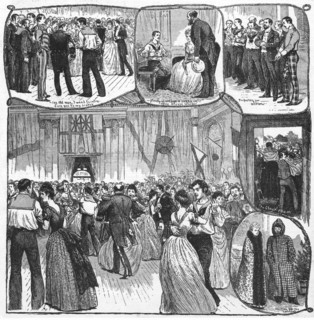 ''The Naval Volunteers' Ball held at Glasgow',1890.
