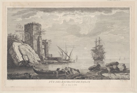 View of the Surroundings of Toulon, ca. 1750-1800.