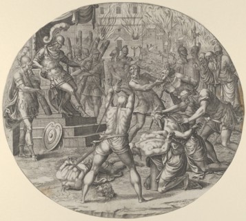 Wrath, from the 'Seven Deadly Sins', ca. 1550-55.