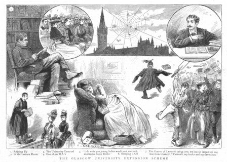 ''The Glasgow University Extension Scheme', 1890.